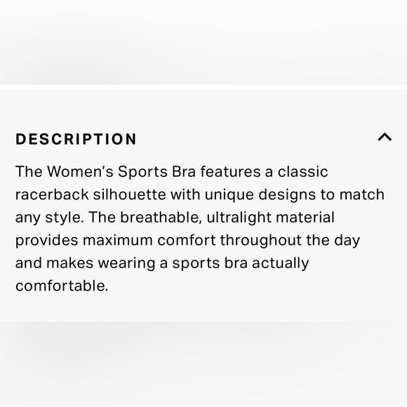 Psd sports bra size large - Picture 5 of 6